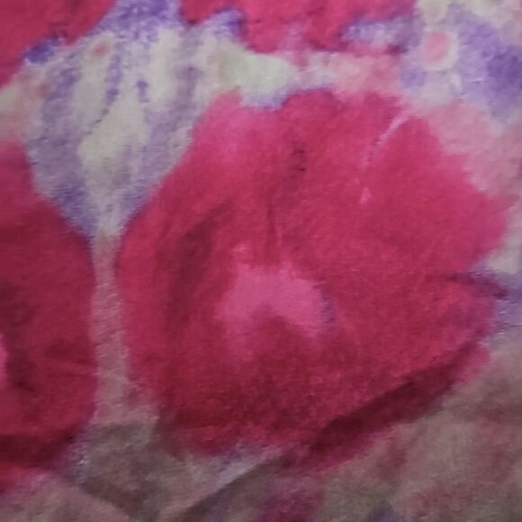 Wilfred Women's Racer Back Silk Top Hot Pink/ Beige XS - Picture 12 of 16